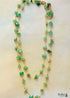 Boho Necklace, Aventurine Lariat Necklace